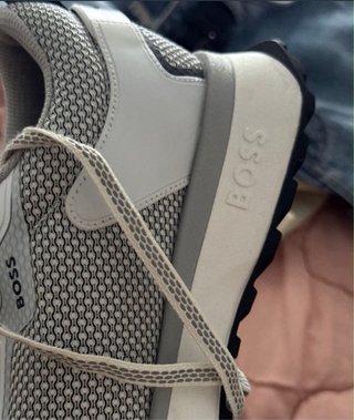 Zapatillas HUGO BOSS Hombre Blancas y Grises