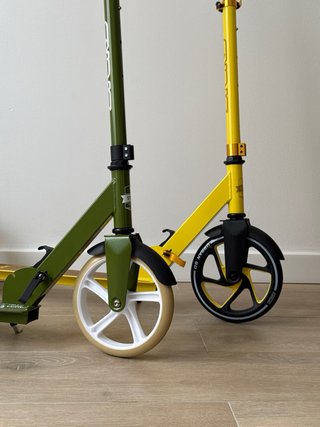Scooter Plegable Commuter Story Urban GO! amarillo
