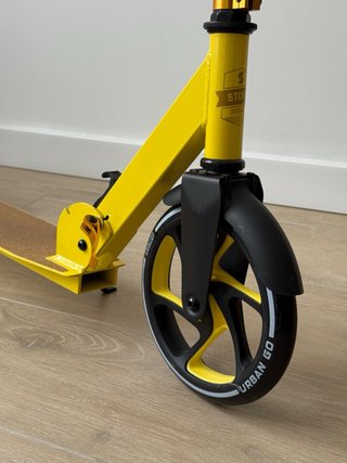 Scooter Plegable Commuter Story Urban GO! amarillo