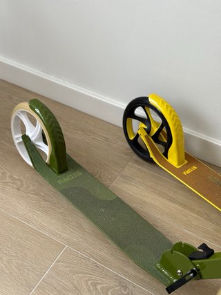 Scooter Plegable Commuter Story Urban GO! amarillo