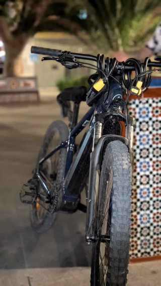 Bicicleta Eléctrica Montaña Azul