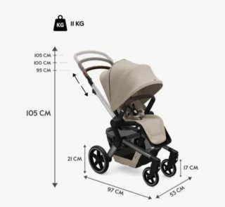 Silla de paseo Joolz Hub reversible