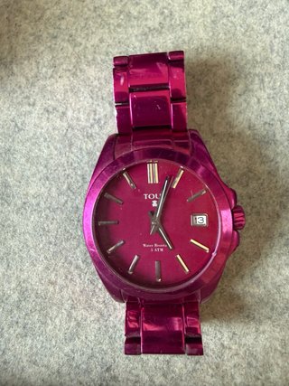 Reloj Tous Rosa Metálico
