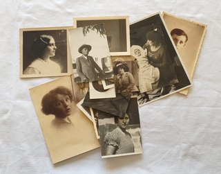 Fotografie d'epoca antiche ritratto portrait pz.16