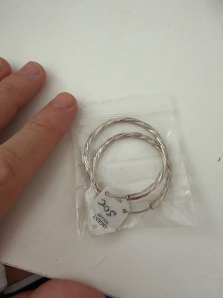 Aros de Plata 925 Trenzados