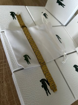 Pulsera Lacoste Dorada