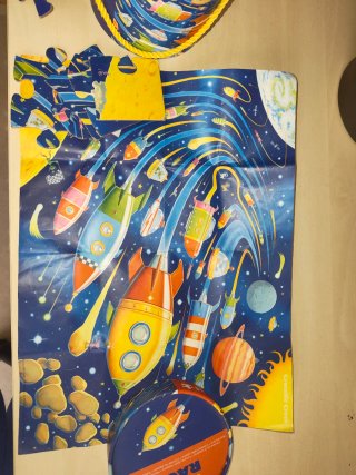 Puzzle Espacio 24 Piezas +3 Años