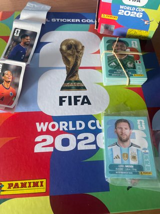 Cromos Panini Mundial 2026
