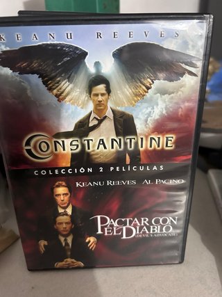 DVD Constantine y Pactar con el Diablo