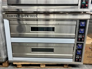 Horno Eléctrico Doble Deck Pizza