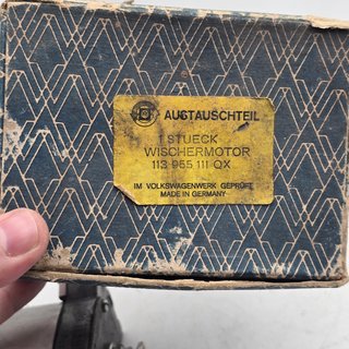 Motor Limpiaparabrisas VW Escarabajo 6V