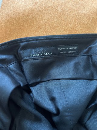Traje Zara Negro Hombre