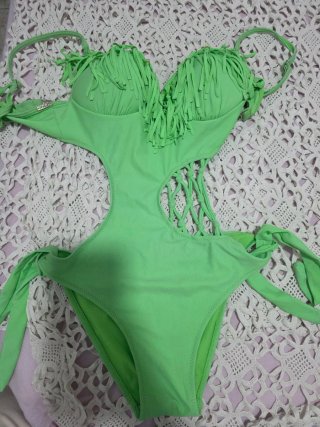 Trikini Sexkiss verde talla M