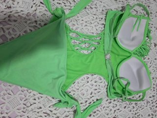 Trikini Sexkiss verde talla M