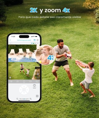 Cámara 4G Exterior Solar con Tarjeta SIM