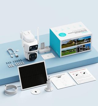 Cámara 4G Exterior Solar con Tarjeta SIM