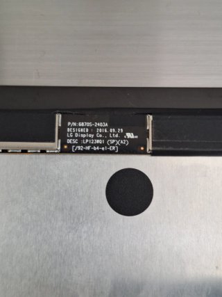 Vertro Touch e Display LP123WQ1