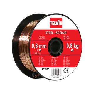 Telwin 802395 bobina hilo soldar acero
