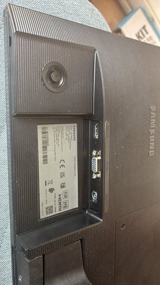Monitor Samsung 60Hz Negro