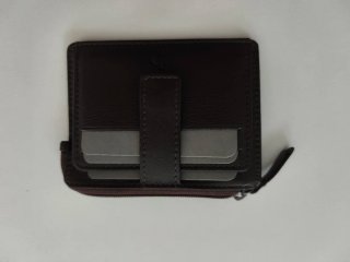 Cartera/Monedero Piel Marrón