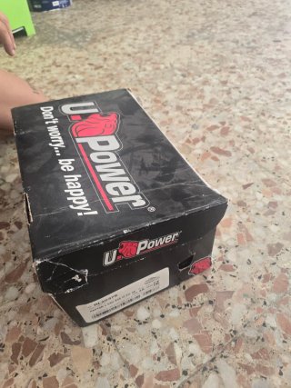 Botas de seguridad U-Power negras y grises