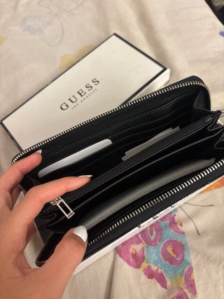 Monedero Guess Negro