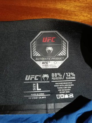 Pantalón Corto Venum UFC Azul