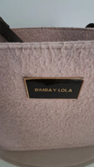 Bolso Bimba y Lola Rosa y Marrón
