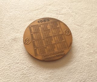 Medaglia commemorativa Cassa di Risparmio 1983