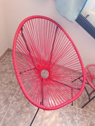 Juego Terraza: 2 Sillones y Mesa