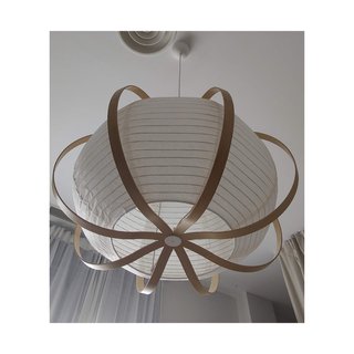 Lámpara Techo IKEA TAGGTOFS Bambú 67cm