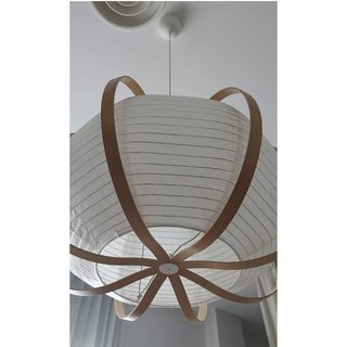 Lámpara Techo IKEA TAGGTOFS Bambú 67cm