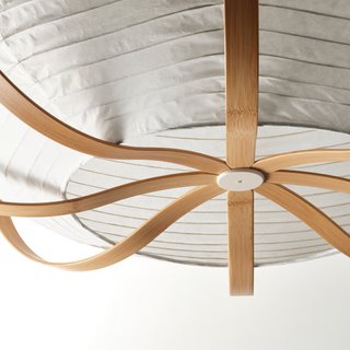 Lámpara Techo IKEA TAGGTOFS Bambú 67cm
