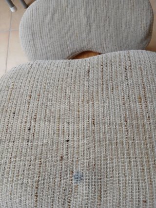 Silla Ergonómica Escritorio Madera Tela