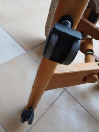 Silla Ergonómica Escritorio Madera Tela