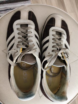 Adidas Samba Marrón y Beige
