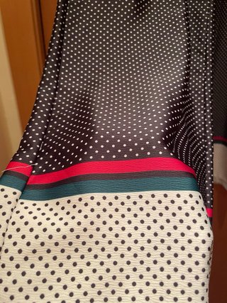 Pantaloni palazzo a  pois tg. M Vicolo