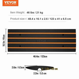 Rampas VEVOR para entrada de garagem - Novas