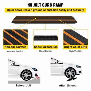 Rampas VEVOR para entrada de garagem - Novas