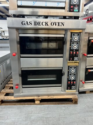 Horno de Gas para Pizza 4+4