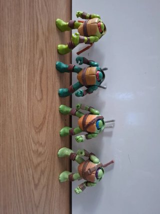 4 Figuras Tortugas Ninja