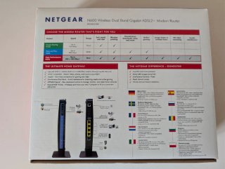 NETGEAR N600 Modem Router ADSL2 + Dual Band