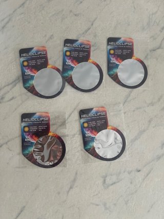 5 Filtros Helioclipse para Fotos de Eclipse