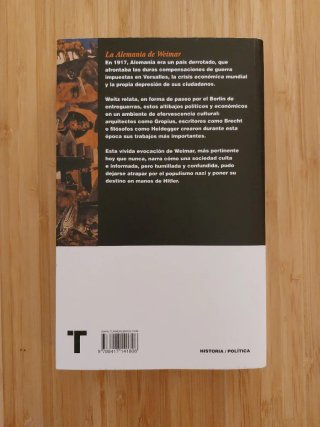 La Alemania de Weimar presagio y tragedia