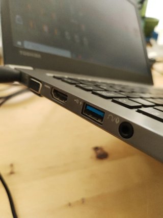 Toshiba Portege i5 Gris