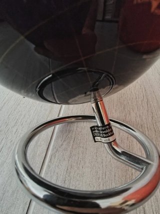 Mini Mappamondo Design EMFORM Blu scuro/Argento 12