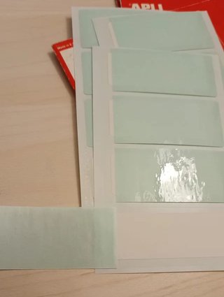 3 Sobres Etiquetas APLI 26x69mm con Protección