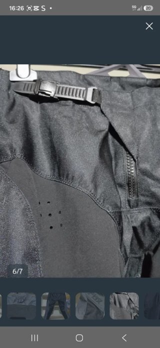 Pantalón Motocross Fox Dirt Mofox Negro