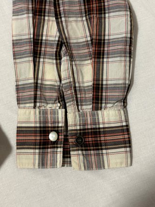 Massimo Dutti camisa cuadros manga larga