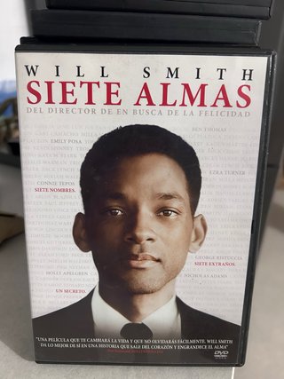 DVD Siete Almas - Will Smith